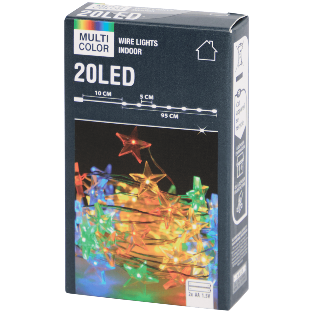 Paperpads.nl SELECT Stringlights Multicolor Stars (2578000)