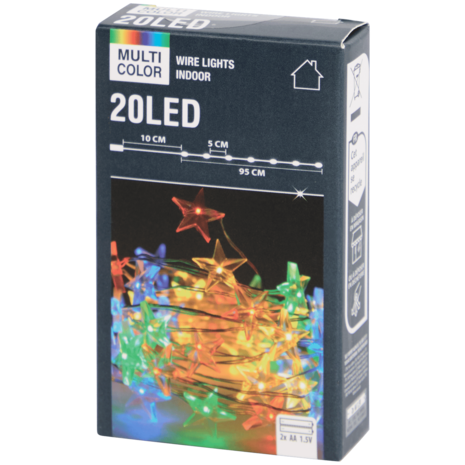 Paperpads.nl SELECT Stringlights Multicolor Stars (2578000)