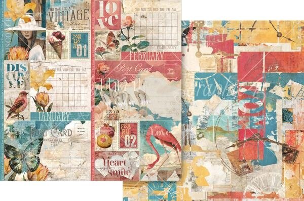Graphic 45 Journaling Through Time 12x12 Inch Collection Pack (4503141)