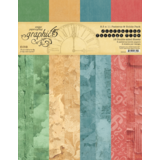 Graphic 45 Journaling Through Time 8.5 x 11 Inch Patterns & Solids Paper Pack (4503142)