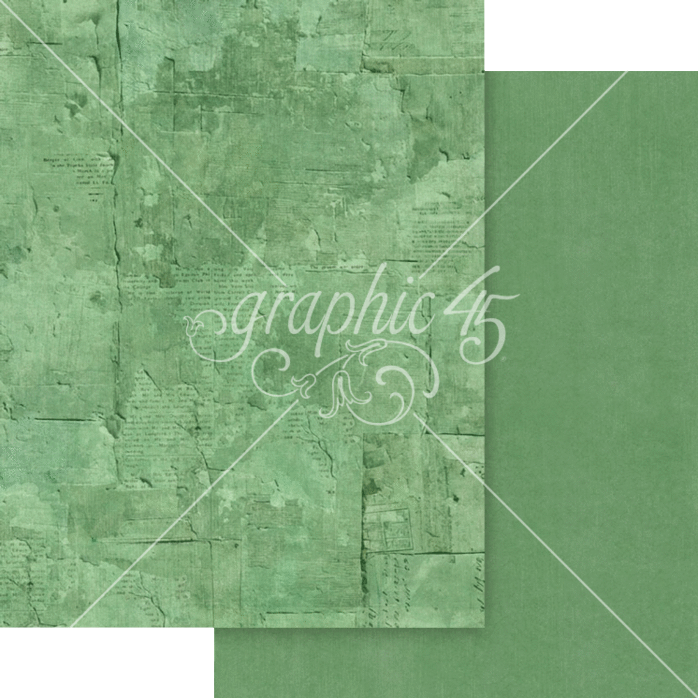 Graphic 45 Journaling Through Time 8.5 x 11 Inch Patterns & Solids Paper Pack (4503142)