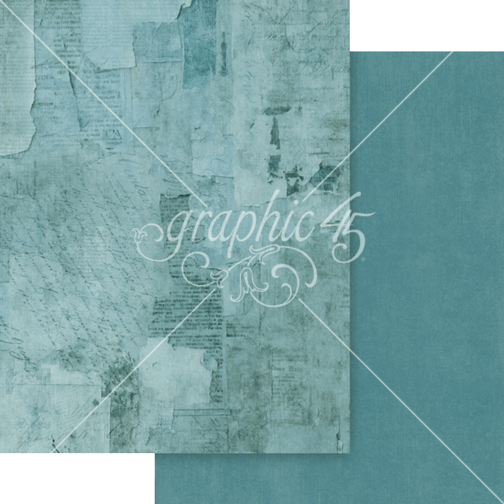 Graphic 45 Journaling Through Time 8.5 x 11 Inch Patterns & Solids Paper Pack (4503142)