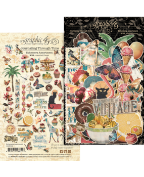 Graphic 45 Journaling Through Time Ephemera Set (4503144)