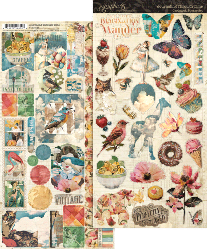 Graphic 45 Journaling Through Time Complete Collection Package