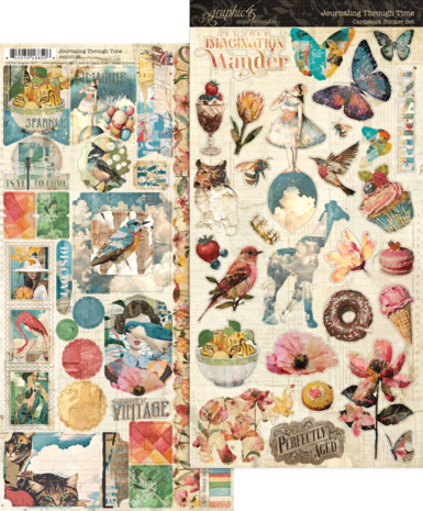 Graphic 45 Journaling Through Time Complete Collection Package