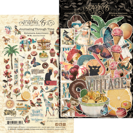 Graphic 45 Journaling Through Time Complete Collection Package