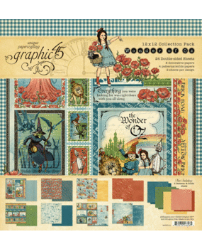 Graphic 45 Wonder of Oz 12x12 Inch Collection Pack (4503121)