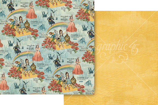 Graphic 45 Wonder of Oz 12x12 Inch Collection Pack (4503121)