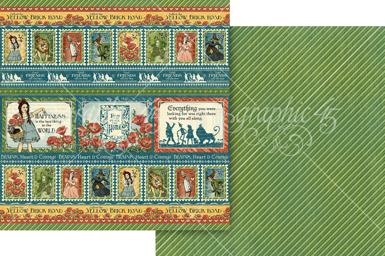 Graphic 45 Wonder of Oz 8x8 Inch Collection Pack (4503120) Graphic 45 Wonder of Oz 8x8 Inch Collection Pack (4503120)