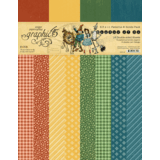 Graphic 45 Wonder of Oz 8.5 x 11 Inch Patterns & Solids Paper Pack (4503122)
