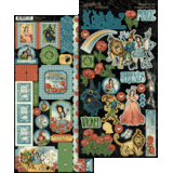 Graphic 45 Wonder of Oz Sticker Set (4503123)