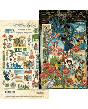 Graphic 45 Wonder of Oz Ephemera Set (4503124)
