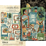 Graphic 45 Wonder of Oz Chipboard Pieces Tags & Frames (4503125)