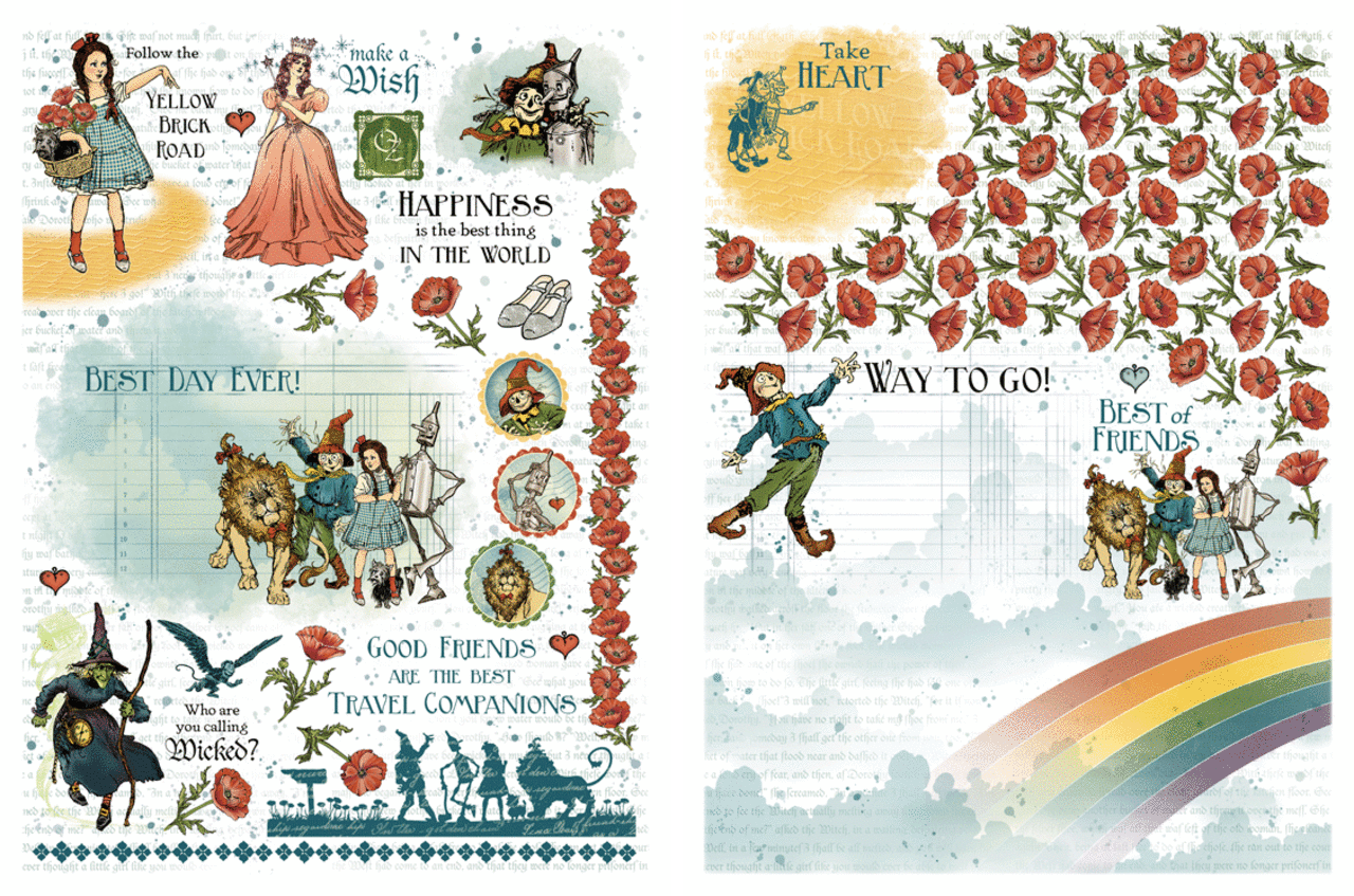 Graphic 45 Wonder of Oz Complete Collection Package Graphic 45 Wonder of Oz Complete Collection Package