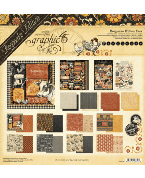 Graphic 45 Farmhouse 12x12 Inch Keepsake Edition (4503149)