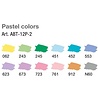 Tombow ABT Dual Brush Pens Pastel Colors (12pcs) (ABT-12P-2) Tombow ABT Dual Brush Pens Pastel Colors (12pcs) (ABT-12P-2)
