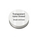 Simple and Basic Transparent Nylon Thread (0,12mmx50m) (SBA653)