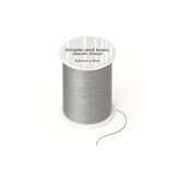 Simple and Basic Metallic Thread Silver (0,5mmx45m) (SBA654)
