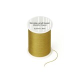 Simple and Basic Metallic Thread Gold (0,5mmx45m) (SBA655)