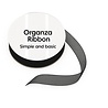 Simple and Basic Black Organza Ribbon (8mmx10m) (SBA409) Simple and Basic Black Organza Ribbon (8mmx10m) (SBA409)
