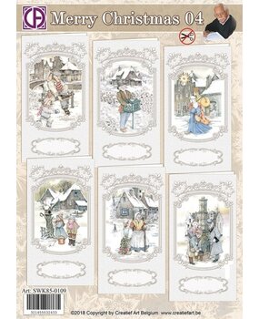 Creatief Art Card Kit Merry Christmas 04 (SWK85-0109)