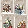 Creatief Art Card Kit Christmas Animals 04 (RE2530-0105) Creatief Art Card Kit Christmas Animals 04 (RE2530-0105)