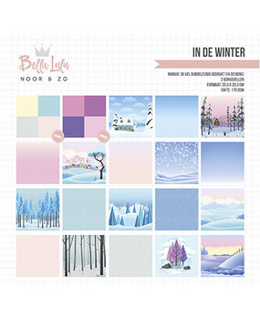 Bella Lulu In de Winter 8x8 Inch Paper Pack (3007/0002)