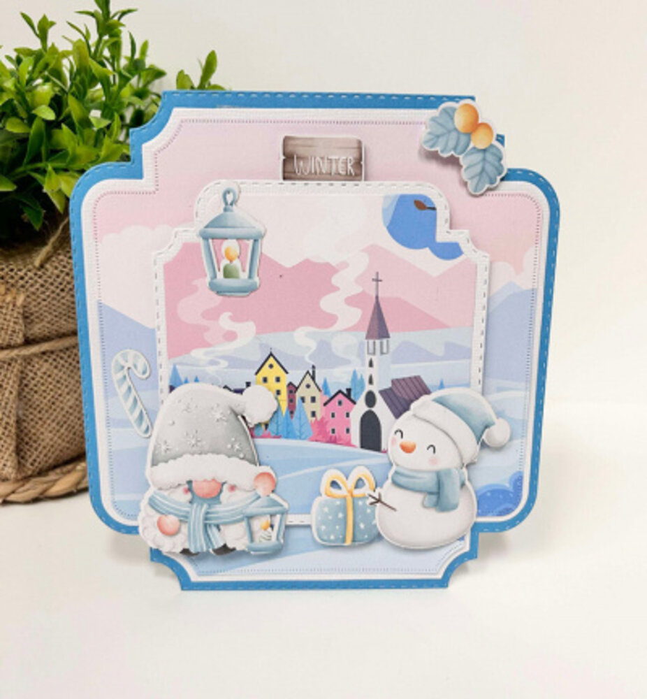 Bella Lulu In de Winter 8x8 Inch Paper Pack (3007/0002)