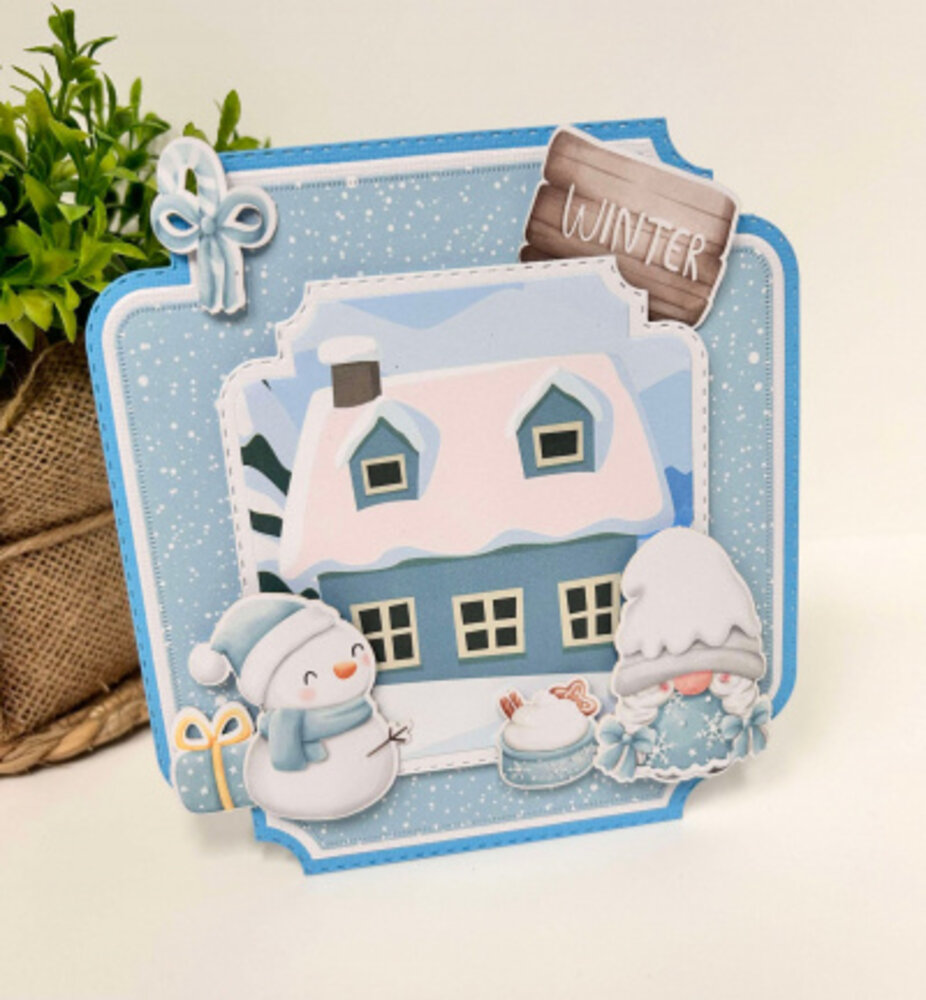 Bella Lulu In de Winter 8x8 Inch Paper Pack (3007/0002)