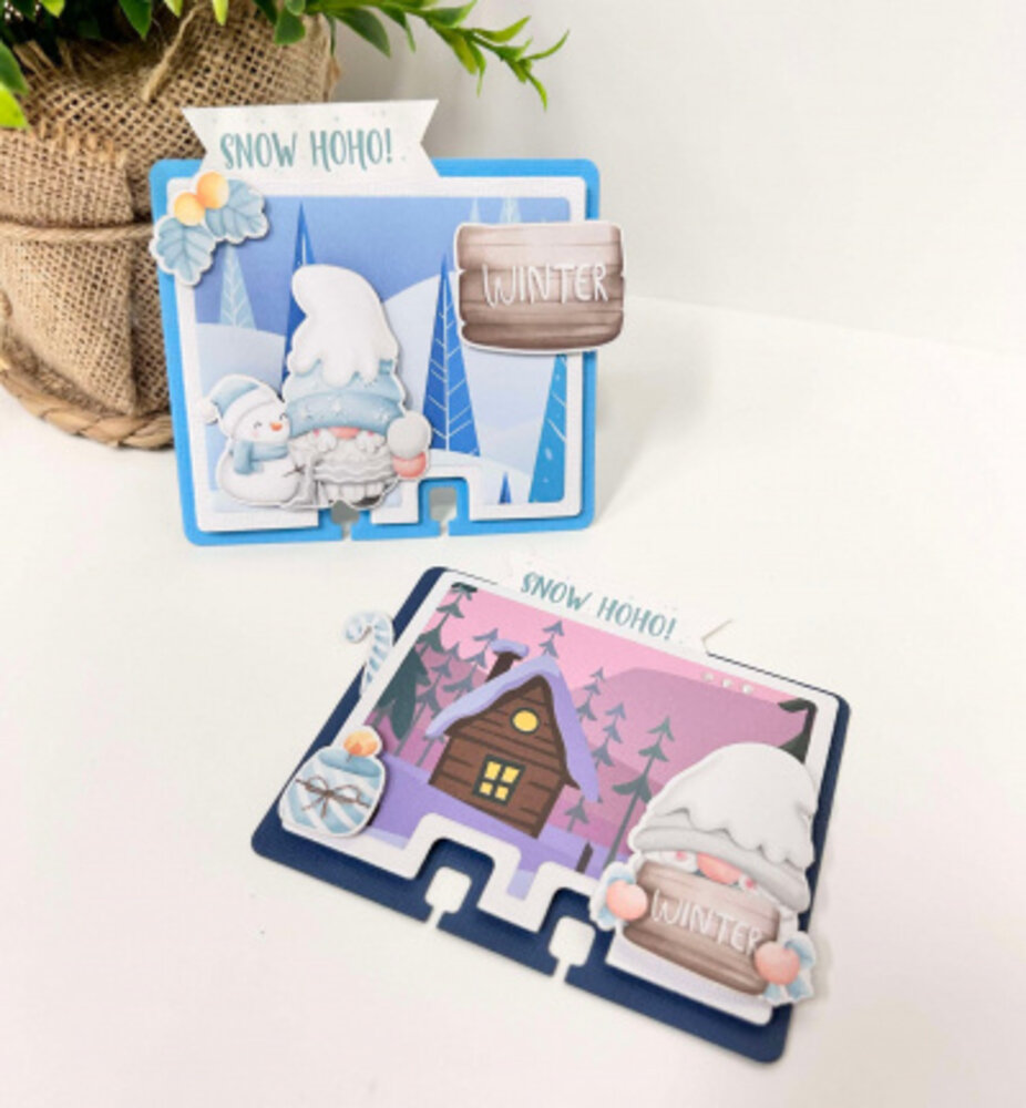 Bella Lulu In de Winter 8x8 Inch Paper Pack (3007/0002)