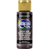 DecoArt Americana Acrylic Paint Black Plum (DA172)