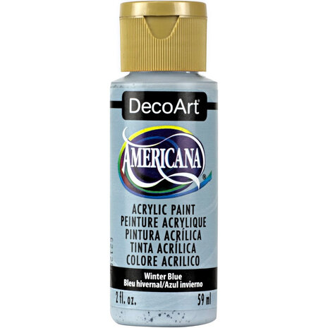 DecoArt Americana Acrylic Paint Winter Blue (DA190)