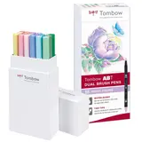Tombow ABT Dual Brush Pens Pastel Colors (18pcs) (ABT-18P-5)