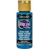 DecoArt Americana Acrylic Paint Tropical Blue (DA375)