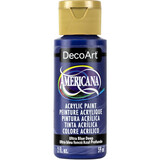 DecoArt Americana Acrylic Paint Ultra Blue Deep (DA100)