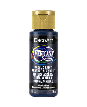 DecoArt Americana Acrylic Paint Midnite Blue (DAO85) DecoArt Americana Acrylic Paint Midnite Blue (DAO85)