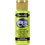 DecoArt Americana Acrylic Paint Citron Green (DA235)