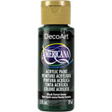 DecoArt Americana Acrylic Paint Black Forest Green (DAO83)