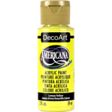 DecoArt Americana Acrylic Paint Lemon Yellow (DAO11)