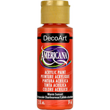 DecoArt Americana Acrylic Paint Warm Sunset (DA385)