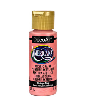 DecoArt Americana Acrylic Paint Vintage Pink (DA369) DecoArt Americana Acrylic Paint Vintage Pink (DA369)