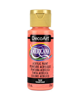 DecoArt Americana Acrylic Paint Coral (DA346) DecoArt Americana Acrylic Paint Coral (DA346)