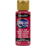 DecoArt Americana Acrylic Paint Wild Berry (DA362)