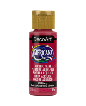 DecoArt Americana Acrylic Paint Wild Berry (DA362) DecoArt Americana Acrylic Paint Wild Berry (DA362)