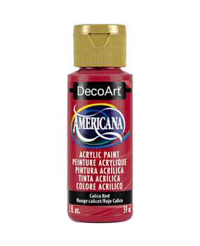 DecoArt Americana Acrylic Paint Calico Red (DAO20) DecoArt Americana Acrylic Paint Calico Red (DAO20)
