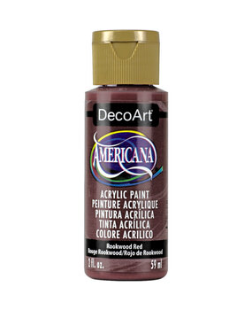 DecoArt Americana Acrylic Paint Rookwood Red (DAO97)