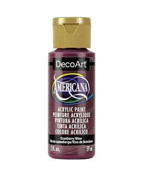 DecoArt Americana Acrylic Paint Cranberry Wine (DA112)