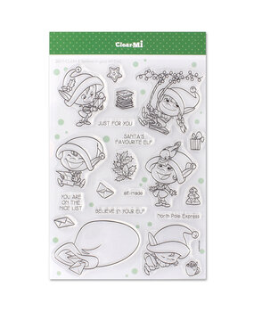 Impronte d'Autore Believe in your Elf Clear Stamp (2677-CLEM-E)