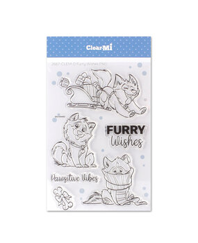 Impronte d'Autore Furry Wishes Clear Stamp (2667-CLEM-D) Impronte d'Autore Furry Wishes Clear Stamp (2667-CLEM-D)