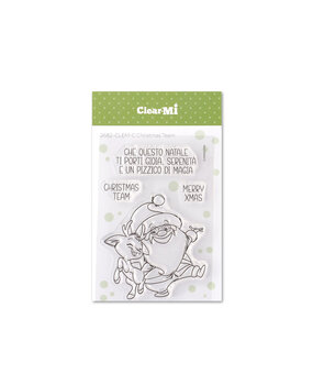 Impronte d'Autore Christmas Team Clear Stamp (2682-CLEM-C)